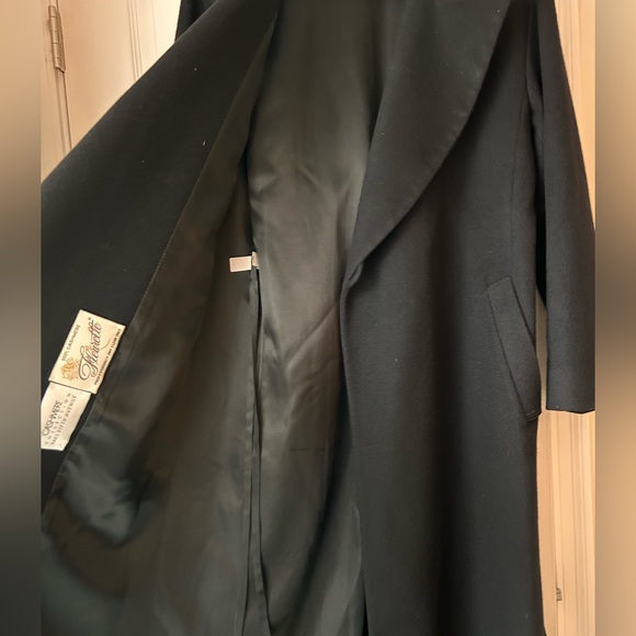 Saks Fifth Ave wrap coat - Picture 2 of 6